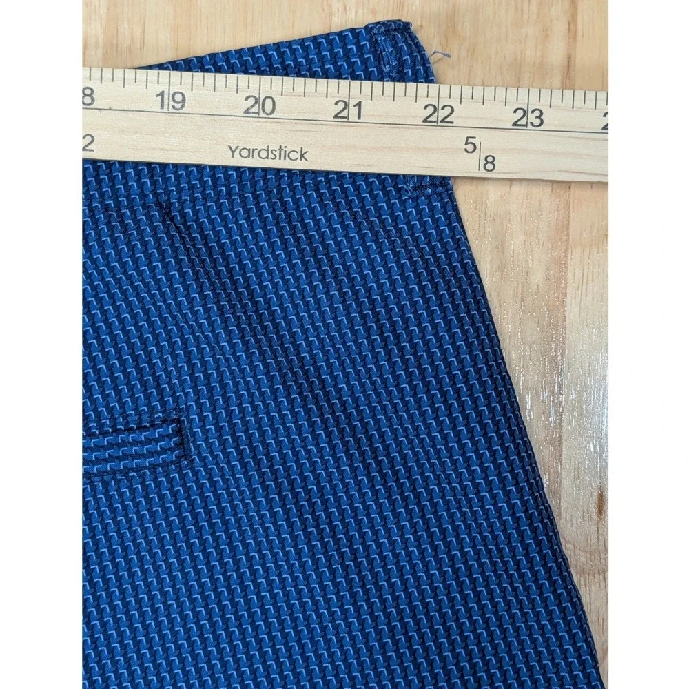 Ben Hogan Mens Golf Shorts Size 42 Blue Plaid Textured Lot of 2 Stretch